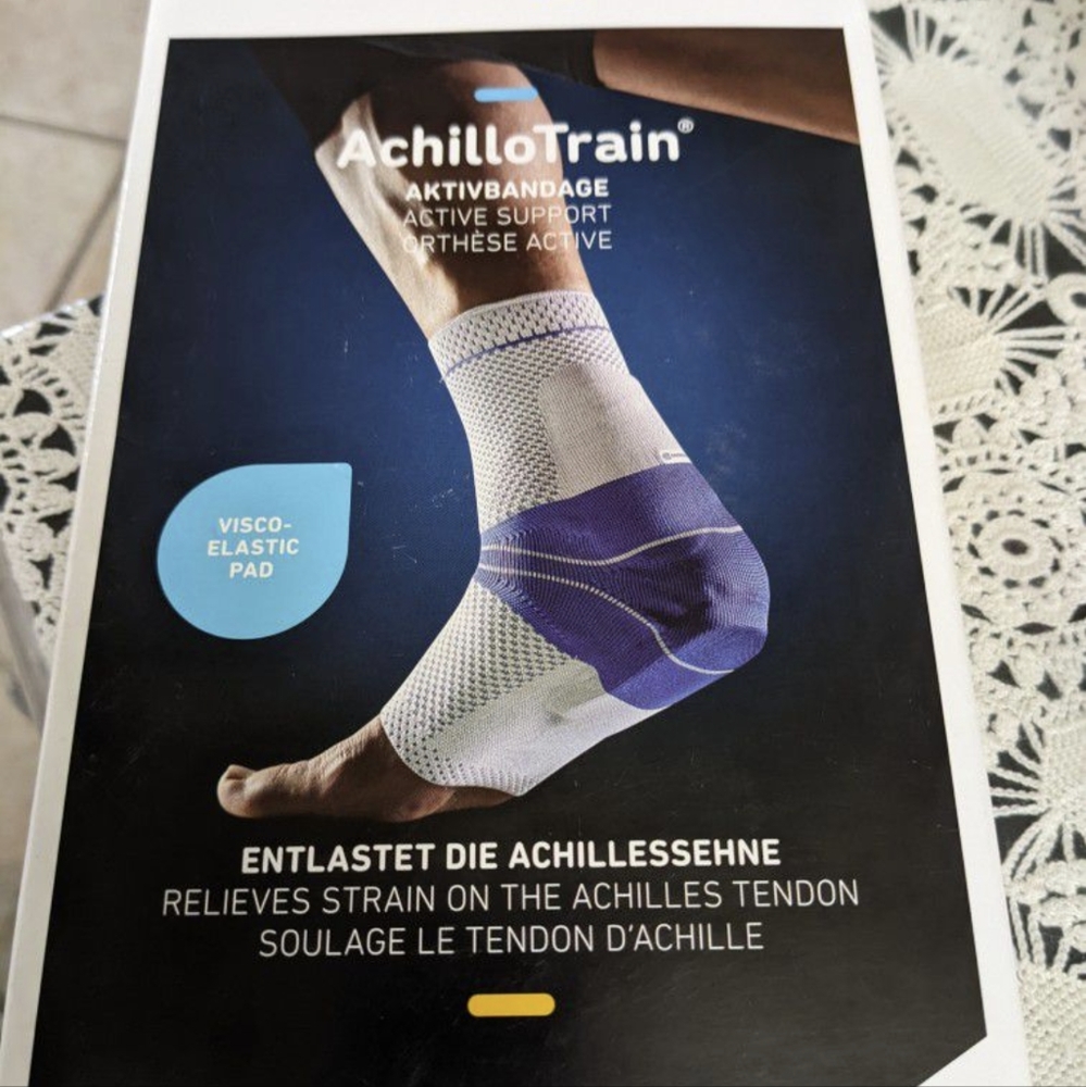 achilles heel active support brace by bauer find achillo train